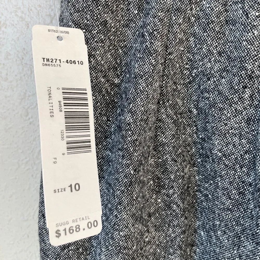 NWT Pendleton Gray Wool Slack Pants Size 10 - Picture 8 of 8